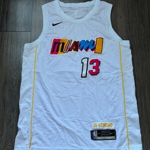 Nike Miami Basketball Jersey - White